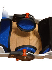 Adjustable Knee w/Static Ankle Foot Orthosis Support Lower Limbs Brace