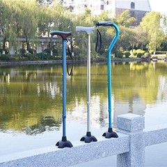Standing Quad Support Cane Tip Mobility Quadpod Walking Stick Base Stabilizer