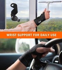 1Pair TFCC Wrist Brace with 1Pair Wristbands, Wrist Support for Tendonitis, S…