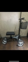 AOJIN Steerable Knee Scooter Foot Injury Walker Medical Foldable Adult