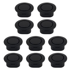 10PCS Car Bumper Hole Plugs for Parking Sensors, Radar Hole Plastic Covers