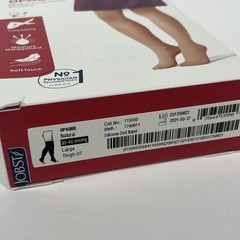 Jobst Opaque Thigh High Compression Stocking Natural 15-20 mmHg 115555 LARGE