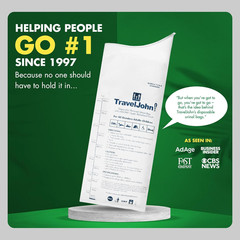 Disposable Urinal for Men, Women & Children 3 Ea (Pack of 3)