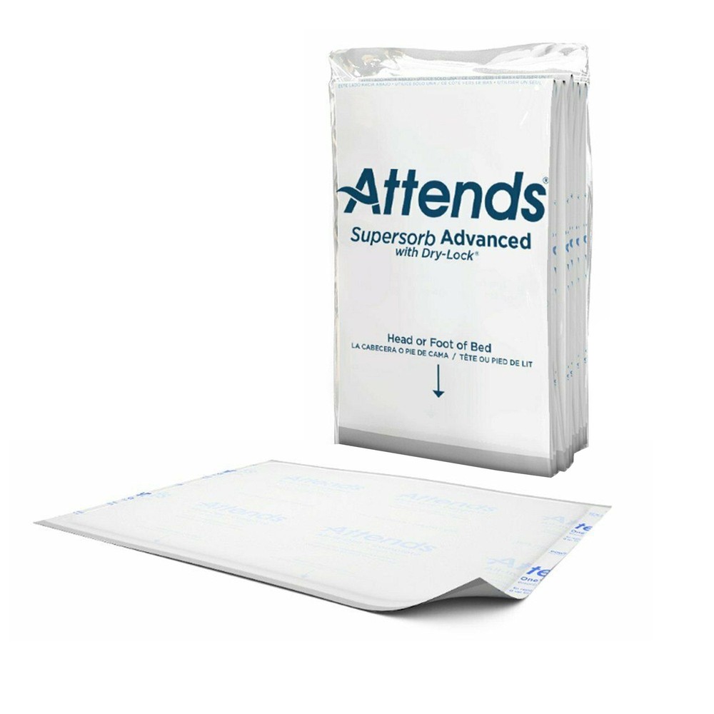 Attends Supersorb Advanced Underpads with Dry-Lock (CS/60)