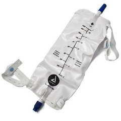 Urinary Leg Bags – Sterile Large, 1000ml w/valve, Straps #4282, 20%OFF &