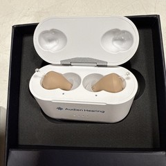 Audien Atom Pro 2 Rechargeable OTC Hearing Aids New, Open Box