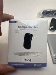 Companion Microphone: Lexie Lumen Hearing Aid – Black