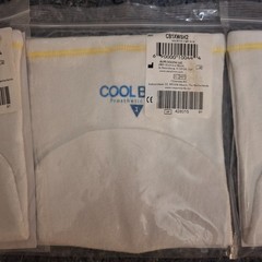 Cool Blue Prosthetic Socks 3-Pack Lot 1-Ply Size 5 6 Yellow CB1XWSH2 SPS 428015