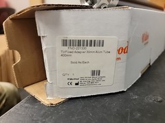 WILLOWWOOD Titanium Fixed Adapter W/ 30mm Aluminum Tube-400mm- New Open Box