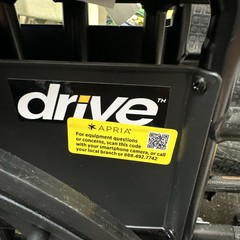 Drive Medical SSP118FA-SF Sport Wheelchair