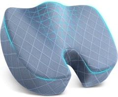 Non-Slip XX-Large Memory Foam Butt Pillow for Ultimate Back & Tailbone Comfort
