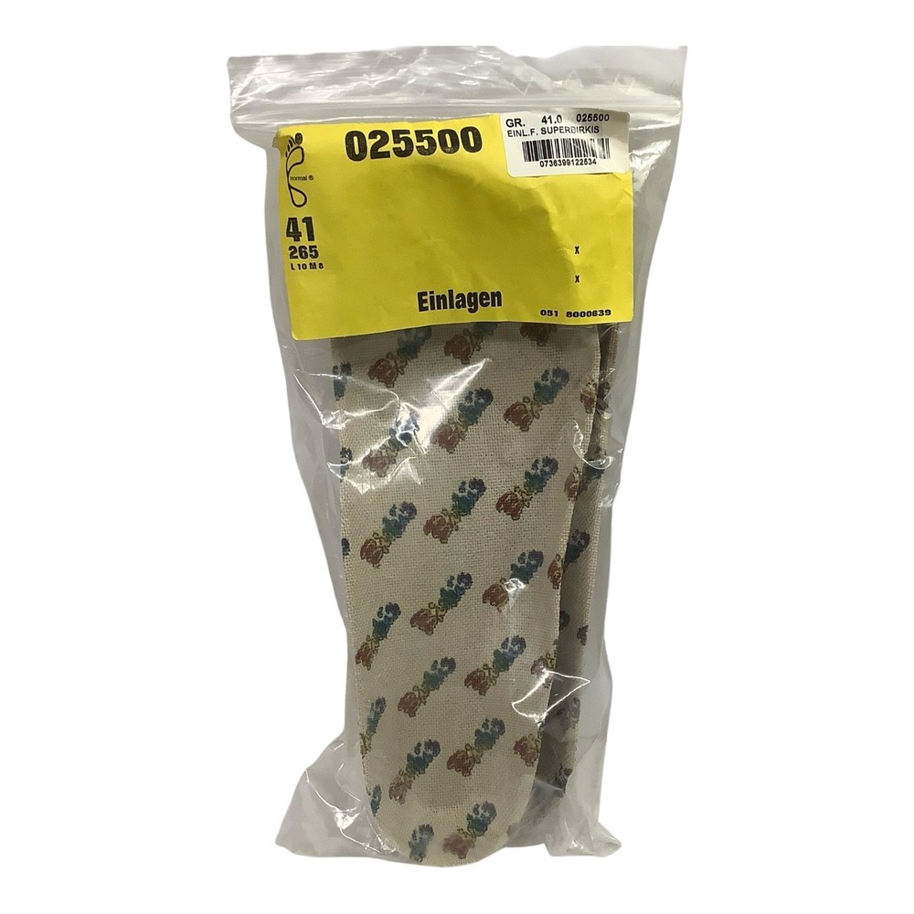 New Superbirkis Einlagen Replacement Soft Footbed Cork Insole Size 41 265