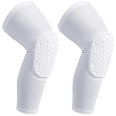 Basketball Knee Pads Protector Compression Sleeve Honeycomb Foam Brace Fitness