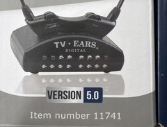 TV Ears Digital Wireless Headset Listening Voice Clarifying 11741 new open box