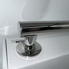KOHLER 11891-S Purist 12” Grab Bar for Bathtubs Showers Polished Stainless NOB