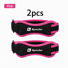 2Pcs Knee Patellar Tendon Strap Adjustable Support Brace for Running Sports