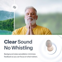 Audien Atom Pro 2 Rechargeable OTC Hearing Aid ITE Certified Refurbished