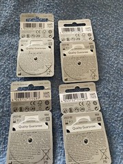 Power One P10 Hearing Aid Batteries-Made in Germany 4 Packages