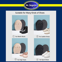 PAIR HALF INSOLES SHOE INSERTS FOREFOOT INSERT NON-SLIP SOLE CUSHION REDUCE PAD✅