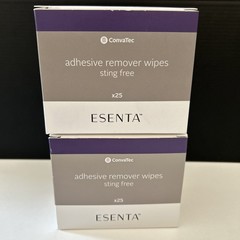 50 ConvaTec 423391 Esenta™ Adhesive Remover Wipes Sting Free