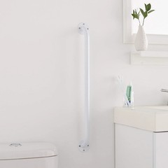 McKesson Wall Grab Bar, White Powder Coated Steel