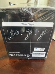 NEW SEALED Leg Massager 3-in-1 Foot Calf Thigh Massager w: Heat & Compression