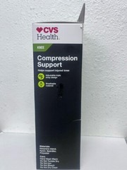 CVS Health Compression Knee Support Breathable Material Size XL/XXL