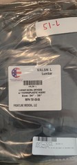 Lumbar Sacral Orthosis VAL5N Support w/Thermoplastic Insert Size L