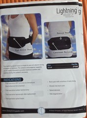 Lighting 627 Spinal Brace Size XS-4X from Global Orthopedic
