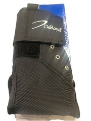 DeRoyal Ankle Brace Sports Ankle, Universal Left/Right, Medium, Black, 15600006