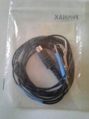 GG2: Phonak Twist Lock Cable Small 2.5m Left Blue