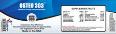 Osteo 303-Arthritis, Osteoporosis Pain Relief (60 cnt)