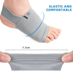Copper Ankle Brace Compression Sleeve Support Socks Foot Fasciitis Pain Relief