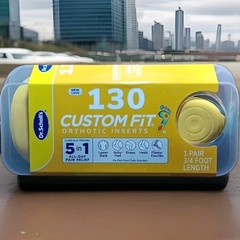 DR. SCHOLL’S CUSTOM FIT CF130 ORTHOTIC SHOE INSERTS 5-IN-1 ALL DAY PAIN RELIEF!!