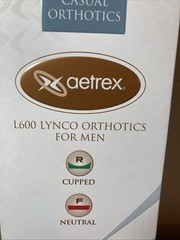 Lynco Casual Orthotics – L600 Men’s 14 Copper Guard