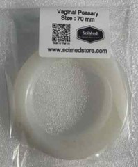 Size 70 mm Pessary RING 100% Silicone Pelvic Organ Uterine Prolapse MADE IN USA