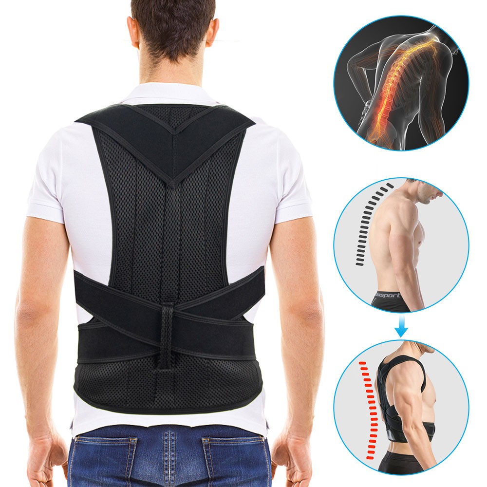 Adjustable ceinture dorsale Correct Body Correction Band Lower Back Support Belt
