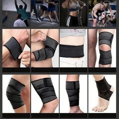 Elastic Knee Wrap – Optimal Compression for Sports & Injury Prevention