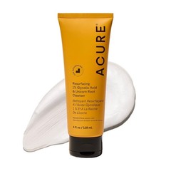 Acure Resurfacing 1% Glycolic Acid & Unicorn Root Cleanser Exfoliating Face Wash