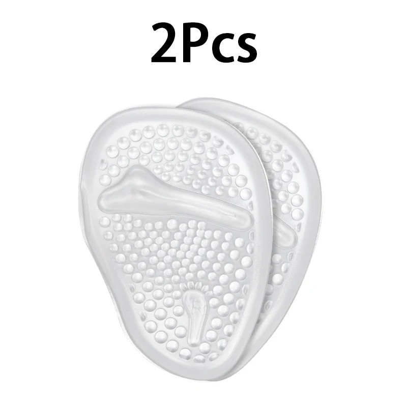 Silicone Soft Half Cushion Women’s Anti-slip Forefoot Cushion Comfortable Shock-