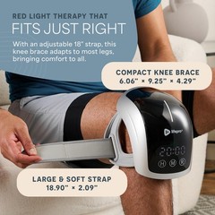 Red Light Therapy Knee Brace – Portable Infrared Device for Relief, Stiffness…