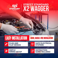 New X2 Wig Wagger Alternating Flasher Relay – Waterproof Universal Emergency