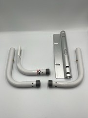Carex Toilet Safety Frame, Rail, Rails w/ Adjustable Width FGB368C10000
