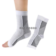 Sport Ankle Support Brace Elastic Compression Foot Plantar Fasciitis Heel Wrap