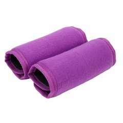 2 Pcs Walker Grips Padded Hand Covers Durable Material For Walkers Purple