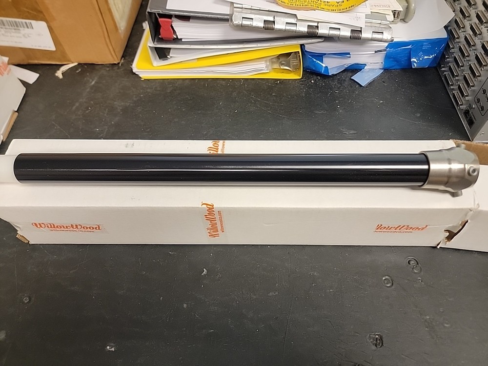 WILLOWWOOD Titanium Fixed Adapter W/ 30mm Aluminum Tube-400mm- New Open Box