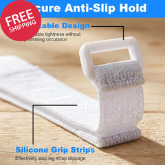 4 Pcs Catheter Leg Bag Straps, Anti-Slip Urinary Drainage Bag Straps with Adjust