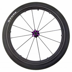 24 Inch Sports Wheelchair Replacement Parts 1 Pair, Inflatable Rear Wheel Tires