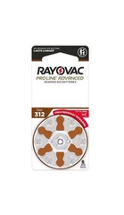 Rayovac Proline Advanced Hearing Aid Batteries | Size 312 (48 pack)