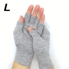 1Pair Bamboo Fiber Compression Gloves for Hand Care Exercise Wrist Brace Support